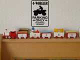 Line Dancers Parking Only #2 Sign  - Car or Wall Decal - Fusion Decals