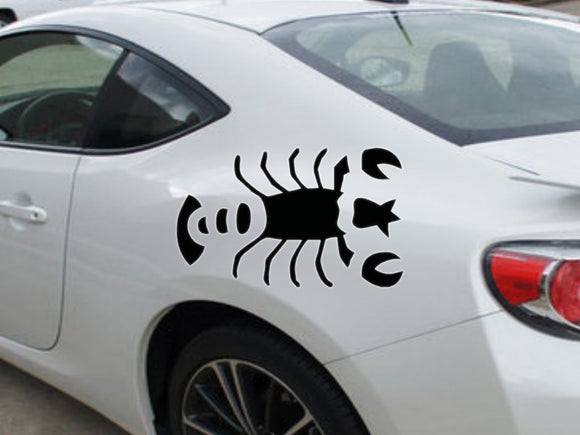 Cancer-4th  Kanji  - Car or Wall Decal - Fusion Decals