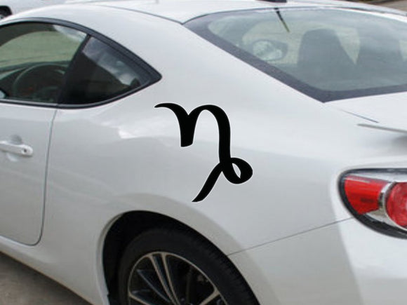 Capricorn-1st  Kanji  - Car or Wall Decal - Fusion Decals