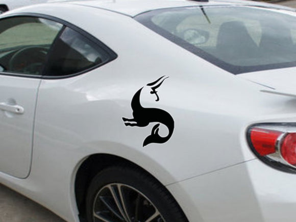 Capricorn-3rd  Kanji  - Car or Wall Decal - Fusion Decals
