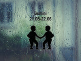Gemini-21.05-22.06-2nd  Kanji  - Car or Wall Decal - Fusion Decals