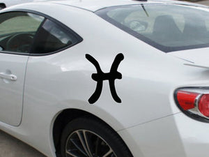 Pisces-1st  Kanji  - Car or Wall Decal - Fusion Decals
