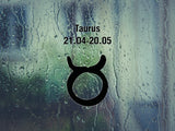 Taurus-21.04-20.05-1st  Kanji  - Car or Wall Decal - Fusion Decals
