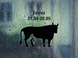 Taurus-21.04-20.05-4th  Kanji  - Car or Wall Decal - Fusion Decals
