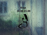 Virgo-24.08-23.09-3rd  Kanji  - Car or Wall Decal - Fusion Decals