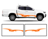 Rocker Panel - Livery Graphics #015 - "fits" -  Fits All 4 Door Cars