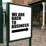 Customize Your Signage - Choose Size & Color & Font - Free Squeegee Included Fusion Decals