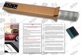 Dual 8" Racing Stripes [17"] fits Dodge Challenger 2008 to 2022