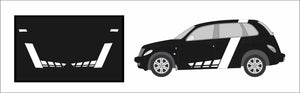 Rocker Panel - Livery Graphics -"Compatible with/Replacement for" - Chrysler PT Cruiser 2001-2010