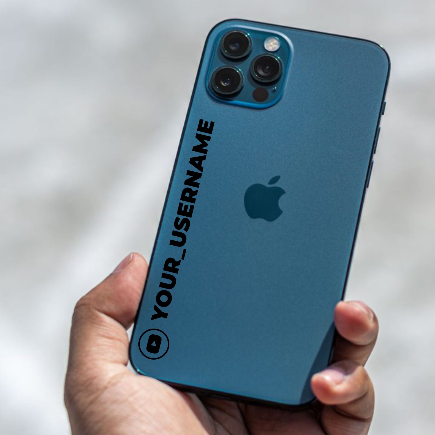 Customize your Social Media Decal - Snapchat WhatsApp Twitter Instagram Facebook - (PAIR) Fusion Decals