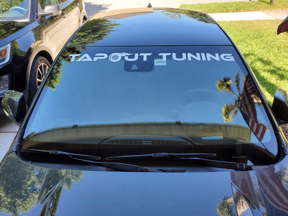 ATS-V TAPOUT TUNING BANNER, SUN VISOR OR WALL DECAL Fusion Decals