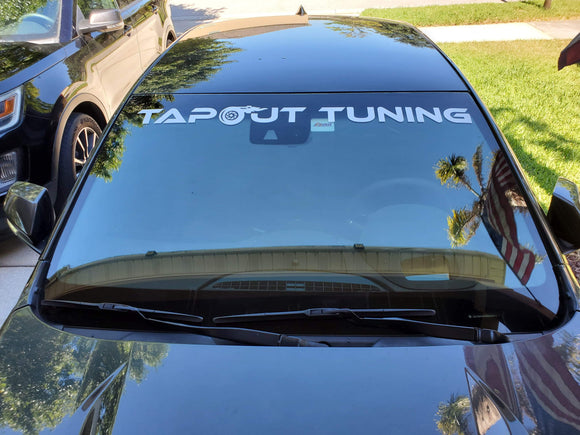 ATS-V TAPOUT TUNING BANNER, SUN VISOR OR WALL DECAL