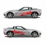 Rocker Panel - Livery Graphics - "fits" - Chevrolet Corvette C6 ZR1 2002 - 2013