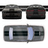 Dual 8" Racing Stripes Self Healing fits Dodge Challenger SRT 2008 to 2022